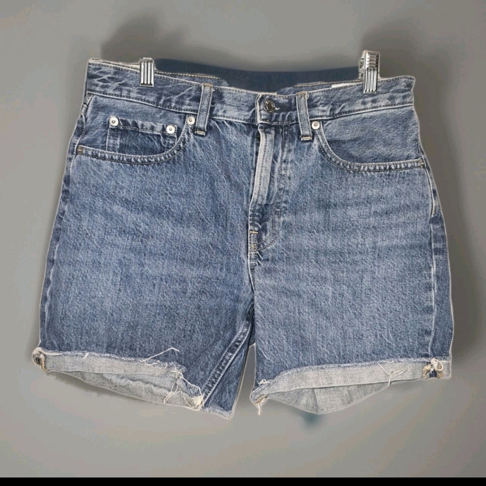 Everlane Distressed The Denim Shorts sz 26